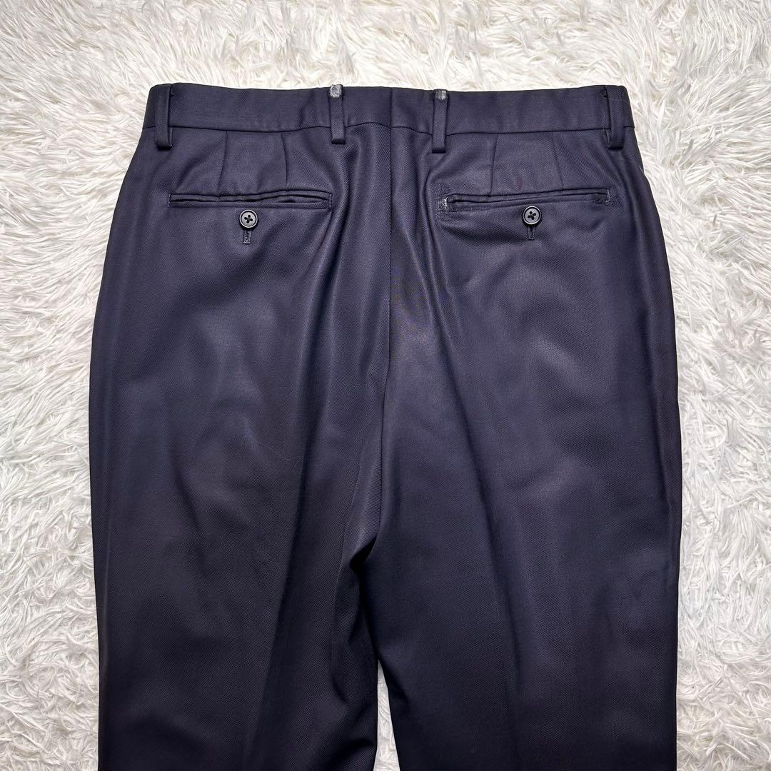 現行 良品 ポールスミス 水玉裏地 セットアップ ネイビー M