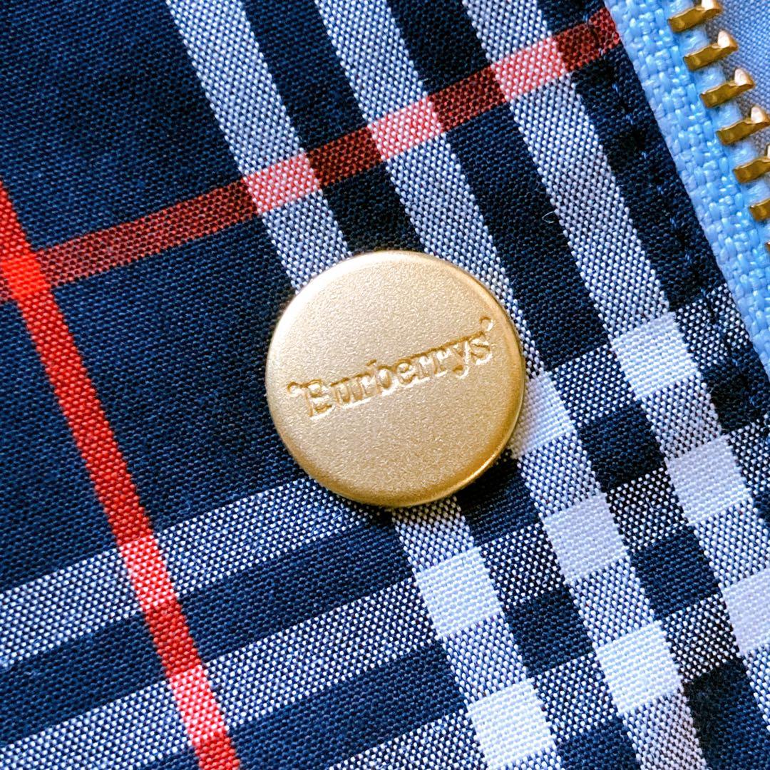 BURBERRY バーバリー モッズコート ノバチェック 金ボタン 大きい 40