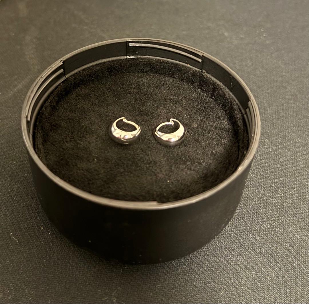 TOMWOOD Ice Huggies Silver ピアス