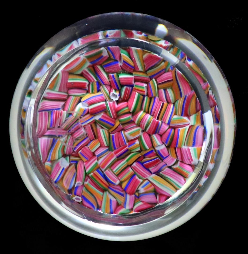 オールド・バカラ 激レア ミルフィオリ ペーパーウェイト ヴィンテージ 限定廃版