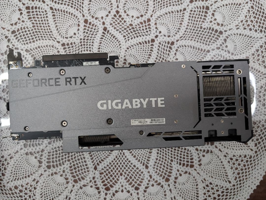 GIGABYTE GEFORCE RTX 3080 グラフィックボード可動品