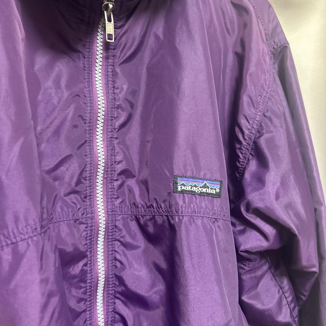 安くしました　パタゴニア パープル 紫 ナイロンジャケット　Mサイズ
