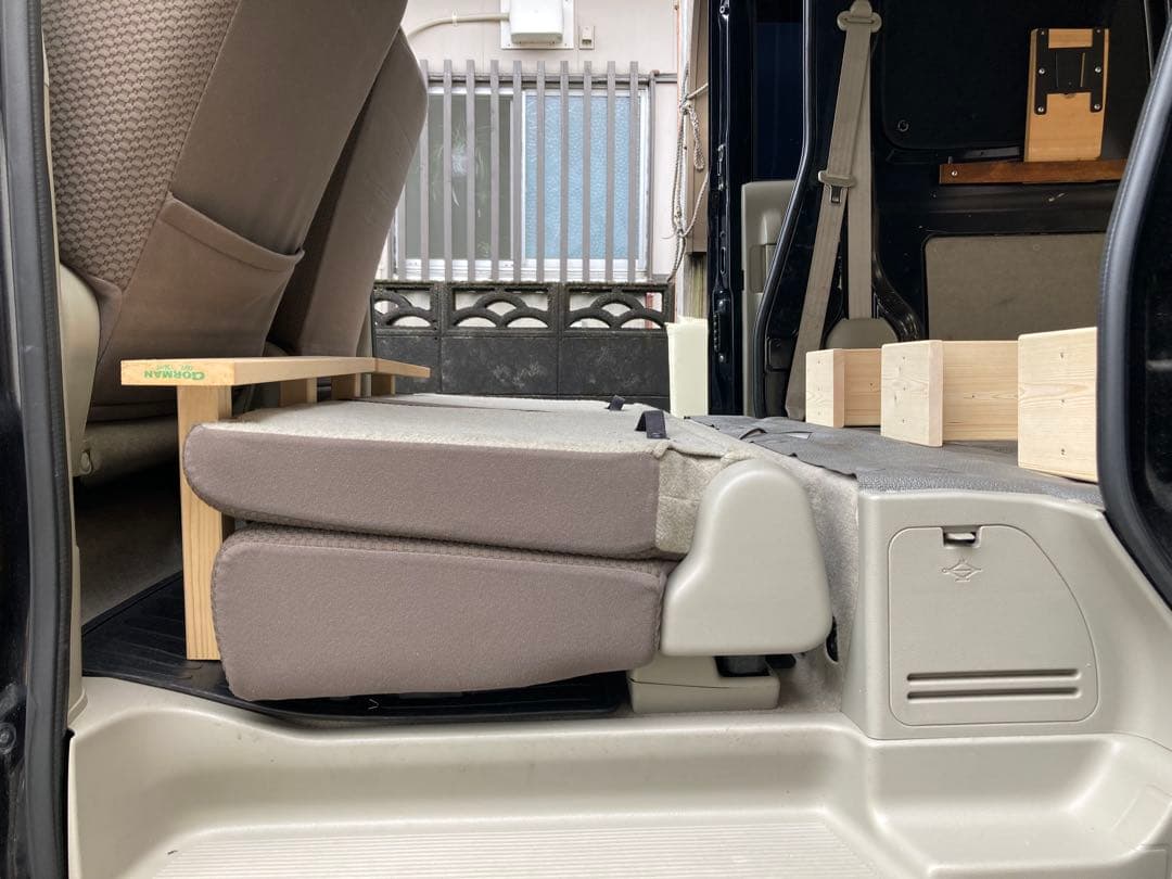 エブリイDA17Vベッドキット