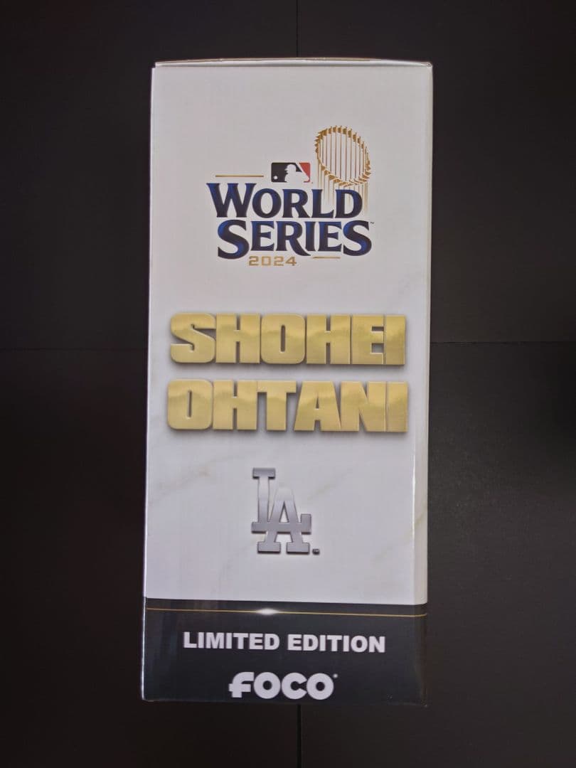 大谷翔平 デュアルボブルヘッド人形 ドジャース ワールドシリーズ シリアル