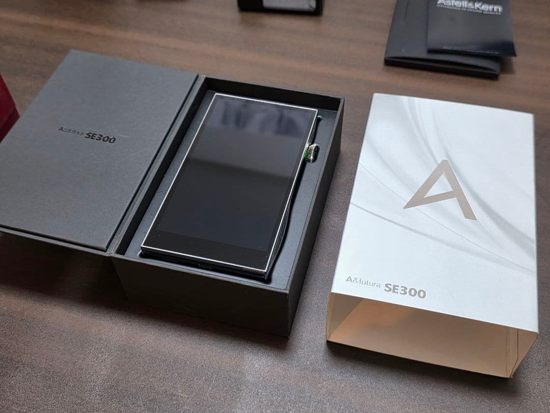 Astell&kern A&futura SE300 +純正レザーケース