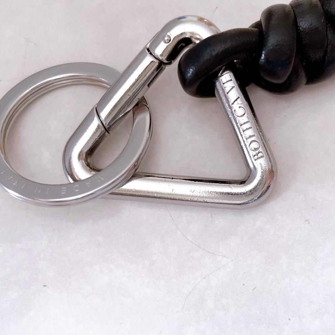 Bottega Veneta ボッテガヴェネタ　キーリング　キーホルダー　黒