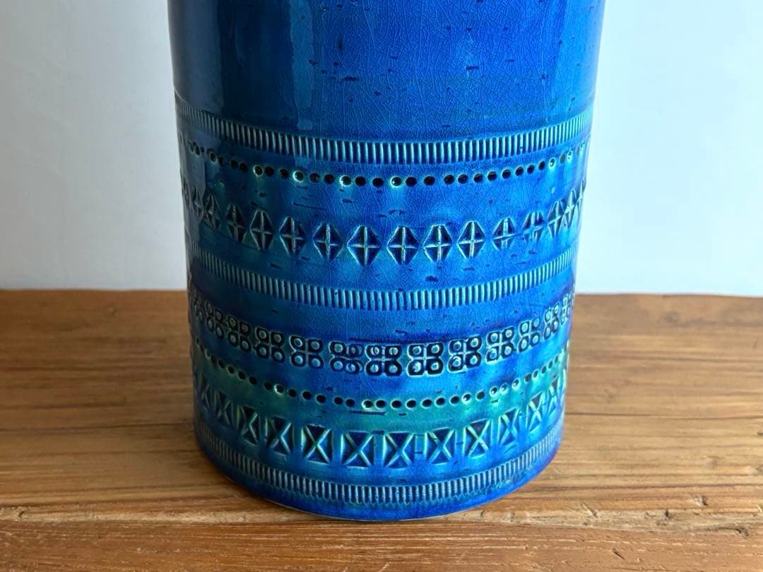 イタリア FLAVIA フラビア Bitossi ビトッシ 大型 フラワーベース