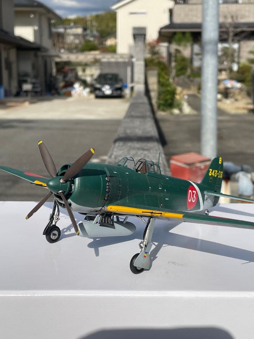 【完成塗装品】1/48 ハセガワ 紫電改