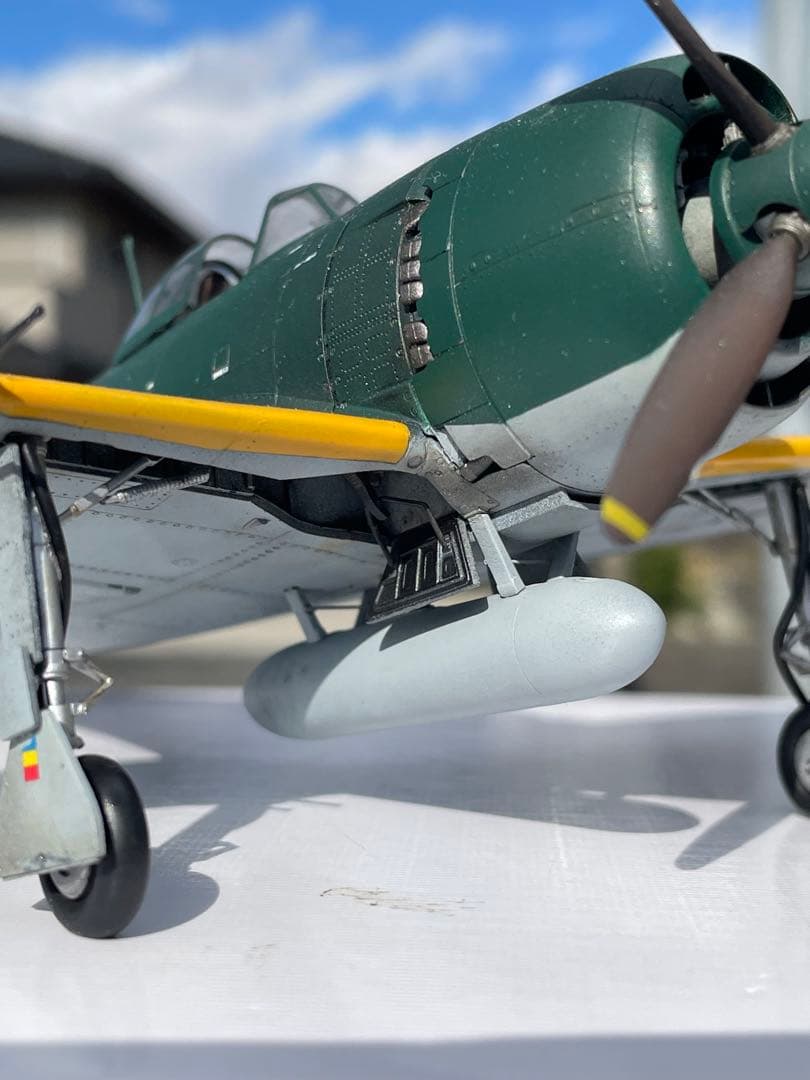 【完成塗装品】1/48 ハセガワ 紫電改