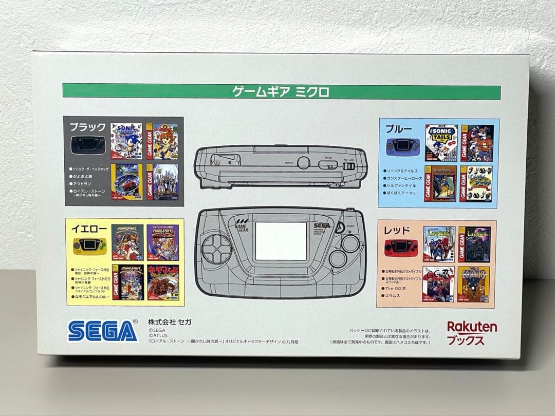 SEGA ゲームギアミクロ ピンズ＆コレクションボックス ビッグウィンドミクロ付