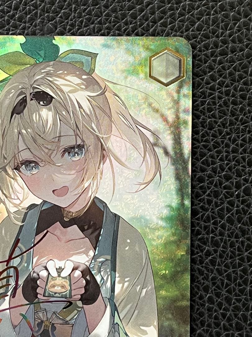 ま様　ヴァイスシュヴァルツ ホロライブ 手作りのお守り 風真いろは ssp