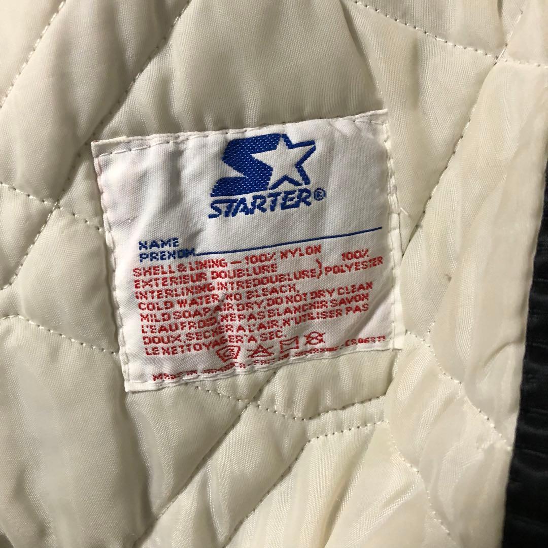 80s STARTER製 NFL RAIDERS stadium jacket