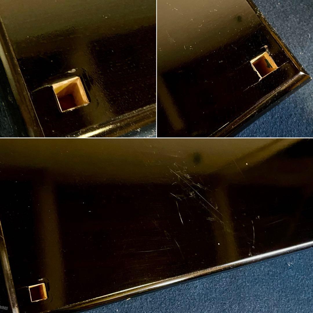 「祖」 真台子 可映 真塗 台子 組立式 紙箱 茶道具 （123F⑩）