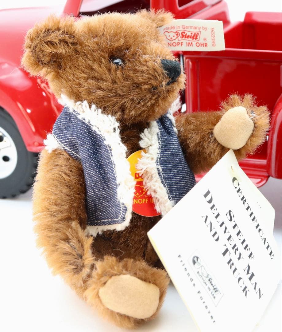 Steiff デリバリーマンとトラック U.S.A.1997年限定発売 新品