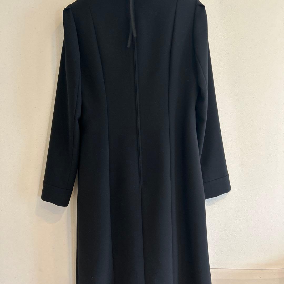 Rene 長袖　ボータイ　ワンピース　36