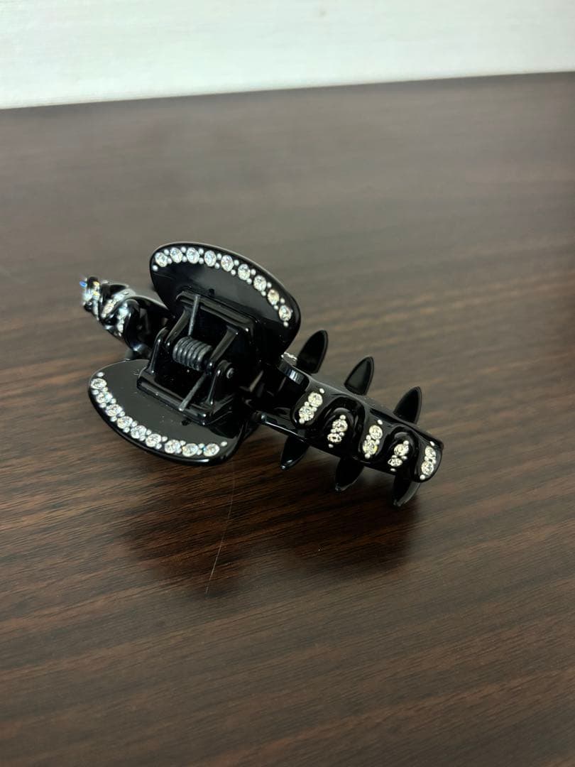 CHANEL ヘアクリップ　ストーン　シャネル